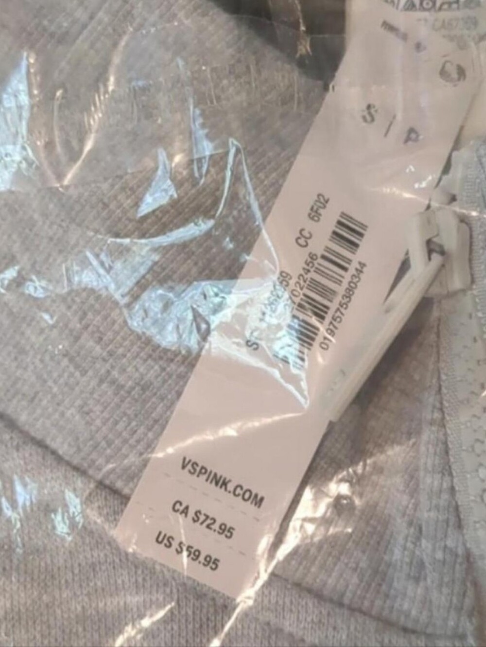 Nwt Victoria Secret PINK Ivy Fleece Quarter-Zip Sweatshirt - Picture 6 of 6